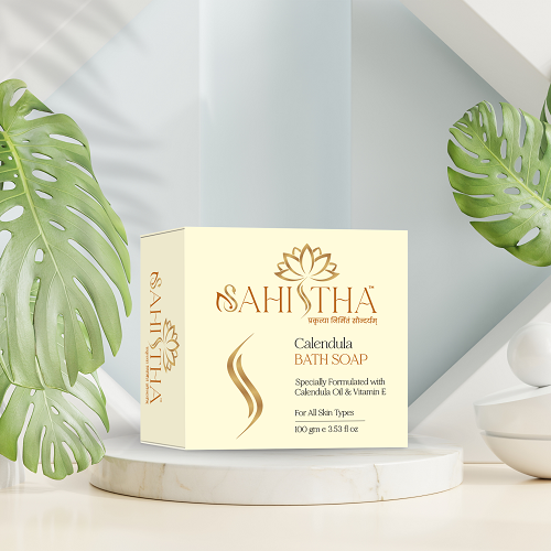 SAHISTHA CALENDULA BATH SOAP